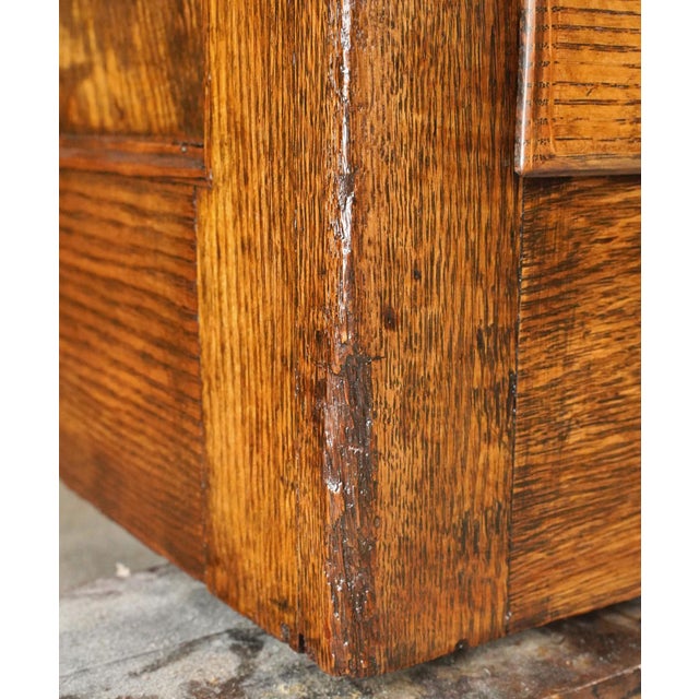 20 Drawer Industrial Office Desk For Sale - Image 12 of 15
