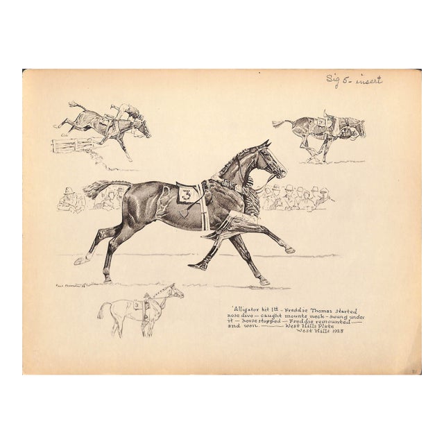 Alligator Hit 1st West Hills Plate 1928 For Sale