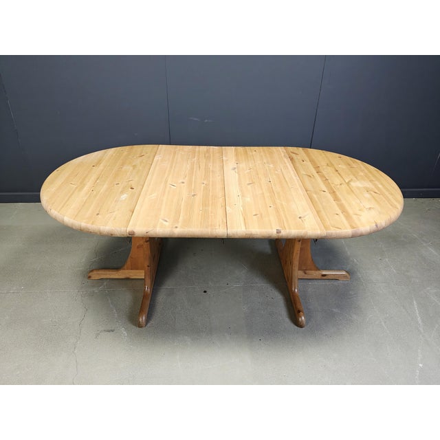 Extendable Pine Dining Table, 1970s For Sale - Image 6 of 10