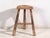 Antique Asian Stool in Elm, 1900s For Sale - Image 3 of 8