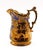 This GoldStone Jug is a decorative object realized in England at the end of the 19th century. It is a porcelain jug...