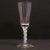 Traditional Early Double-Series Opaque Cotton Twist Stem Ale Glass For Sale - Image 3 of 6