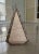 Mid-Century Modern 1980s Tessellated Stone Pyramid With Brass Inlay For Sale - Image 3 of 7
