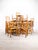 French Farmhouse Dining Chairs with Woven Seats, 1950s, Set of 4 For Sale - Image 9 of 11