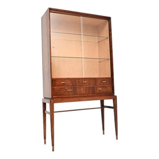 Vintage Swedish Display Cabinet by Svante Skogh for Seffle Möbelfabrik, 1960s For Sale