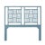 Finn Headboard Queen - Regatta Blue For Sale In West Palm - Image 6 of 6