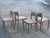 1970s Vintage J L Moller Teak Dining Chairs- Set of 4 For Sale In Miami - Image 6 of 13