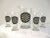 1990s Dart Board Glass Beer Set - Set of 5 For Sale - Image 5 of 5