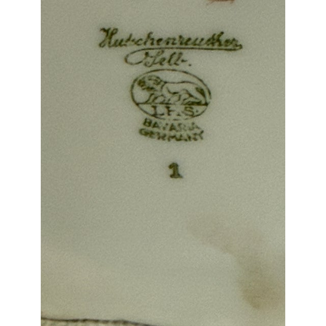 Hutscheneruther Early 20th Century Hutschenreuther Selb Bavaria Porcelain Creamer For Sale - Image 4 of 4