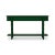 Jade Faux Bamboo Console Table in Jade Green For Sale - Image 8 of 11
