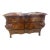 Hand Carved French Provincial Fruitwood Bombe Chest For Sale