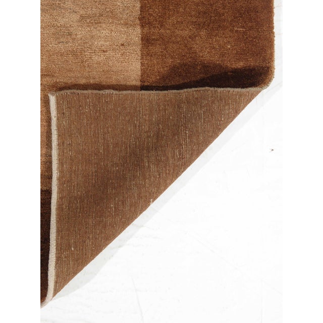 1980s Hand-Knotted Persian Gabbeh Rug 10'2" X 12'8" For Sale - Image 5 of 5