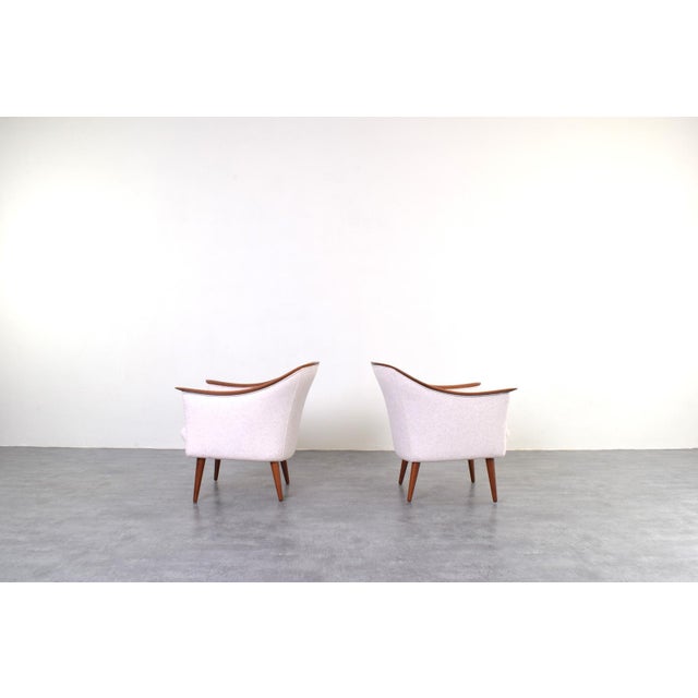 Mid-Century Modern Mid-Century Modern Norwegian Teak Chairs by Fredrik A. Kayser for Vatne Lenestolfabrikk, 1960s, Set of 2 For Sale - Image 3 of 16