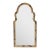 Mid 20th Century Palm Beach Regency Moorish Arched Parcel Gilt Wall Mirror, Newly Painted For Sale