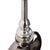 Venetia Ebony Glass Bottle with Aluminium Spired Lid - Short For Sale In Chicago - Image 6 of 11