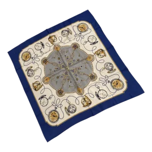 Rolex Geneve Swiss Vintage 90cm Silk Scarf