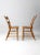 Farmhouse Antique Plank Seat Chairs Pair For Sale - Image 3 of 10