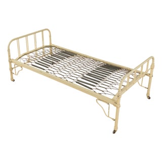 Antique Single Bed, 1920s For Sale