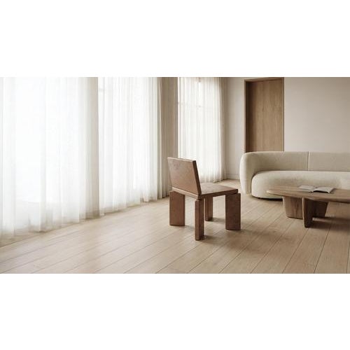 Contemporary Melts Like Butter Collection Wood Chair in Coffee Finish by Monics+Vieira For Sale - Image 3 of 17