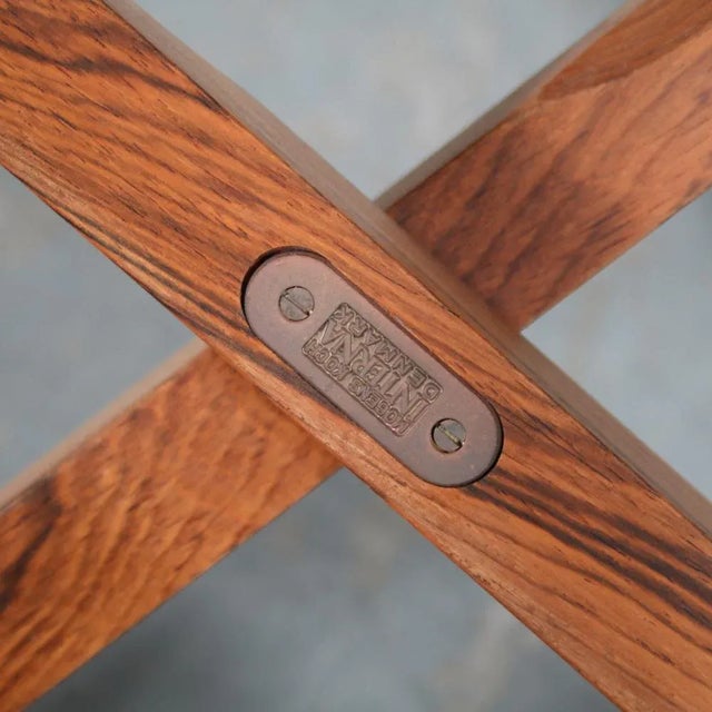 MK16 Safari Chair by Mogens Koch, Denmark, 1930s For Sale - Image 9 of 10