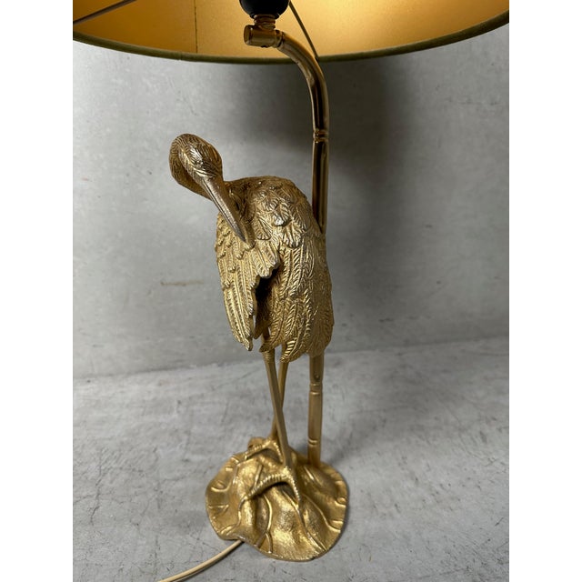 Vintage Héron Table Lamp from Valenti Luce For Sale - Image 5 of 13