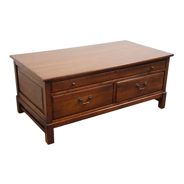 Lexington Furniture Lexington Furniture Bob Simpson Solid Cherry Contemporary Traditional 44" Accent Coffee Table 0833-952 For Sale - Image 4 of 15