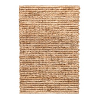 Dash & Albert by Annie Selke Dunes Natural Woven Jute Rug, 2' x 3' For Sale
