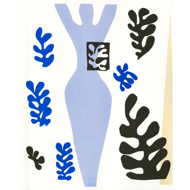 Abstract 1983 MoMA Edition Matisse Jazz Lithograph "Le Lanceur De Couteaux" the Knife Thrower For Sale - Image 3 of 8