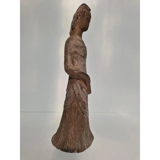 Large and rare representation of Ida Erdös-Meisinger. The figure is signed at the stand. This piece has an attribution...