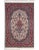 Persian Pasargad Ivory Isfahan Silk & Wool Rug - 3'7" X 5'7" For Sale