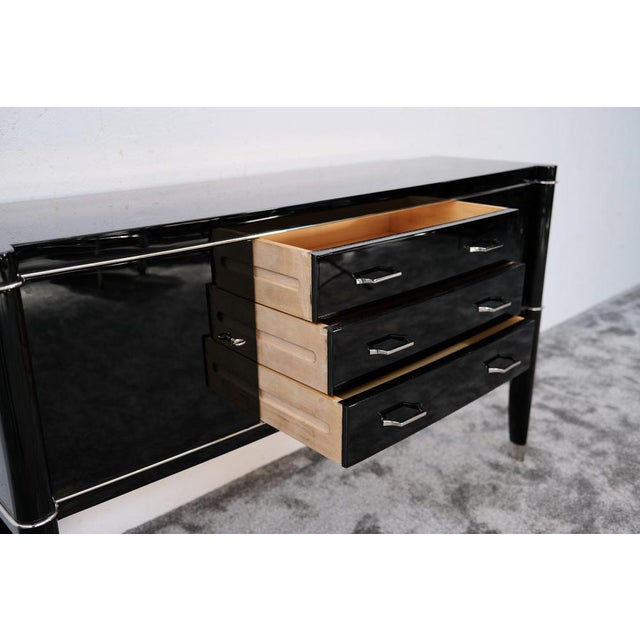 Small Sideboard on High Legs from De Coene Frères, 1940s For Sale - Image 4 of 9