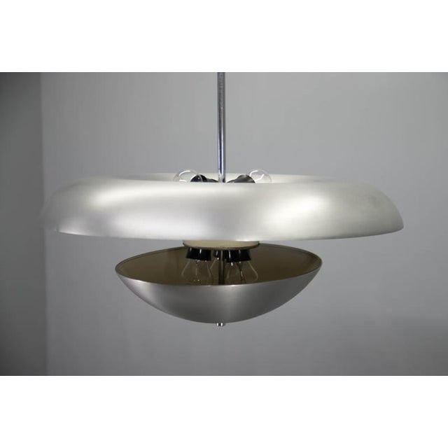 Bauhaus Pendant attributed to Franta Anyz for Napako, 1940s For Sale - Image 4 of 14
