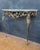 Neoclassical Gilt Bronze and Marble Console Table with Eagle, 1940s For Sale - Image 4 of 11