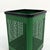 Postmodern Green Perforated Bin from Neolt, 1980s For Sale - Image 3 of 7