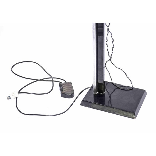 Vintage Cromoluce Steel Lamp, 1970s For Sale - Image 4 of 7