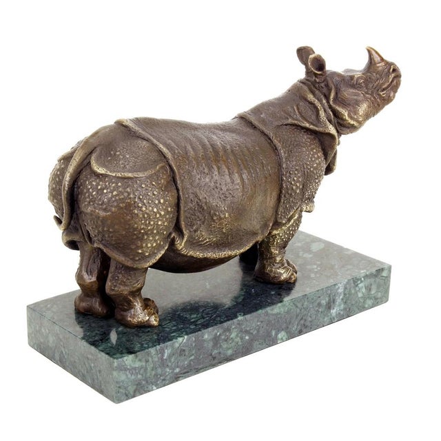 Bronze Sculpture in the style of Rembrandt Bugatti For Sale - Image 11 of 12