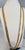 Modern 115 Gm 18 Karat Yellow Gold Handmade Chain 76 Inch Unique Opera Length For Sale - Image 3 of 8