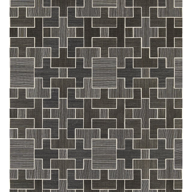 Contemporary The House of Scalamandre Allegro Sisal Wallcovering, Stone For Sale - Image 3 of 3