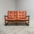 Vintage Bamboo and Leather Sofa, 1970s For Sale - Image 4 of 15