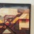 Vintage Large Abstract Painting by Listed Artist Wattana Wattanapun, Framed Measures approx: 42L x 41H x 2D Please visit...