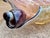 Mouth-Blown Glass Art Bowl in the Shape of a Shell, from the Jozefina Krosno Glass Art Manufactory, Poland, 1980s For Sale - Image 7 of 18