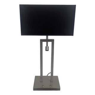 Fat Lava Ceramic Table Lamp For Sale