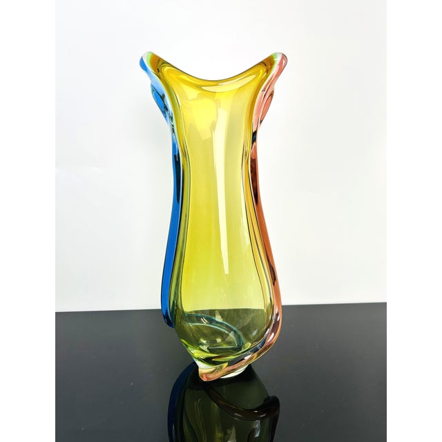 Designer: Hana Machovská Manufacturer: Mstišov Glassworks Collection: Romana Year: 1960 Origin: Czechoslovakia Material:...