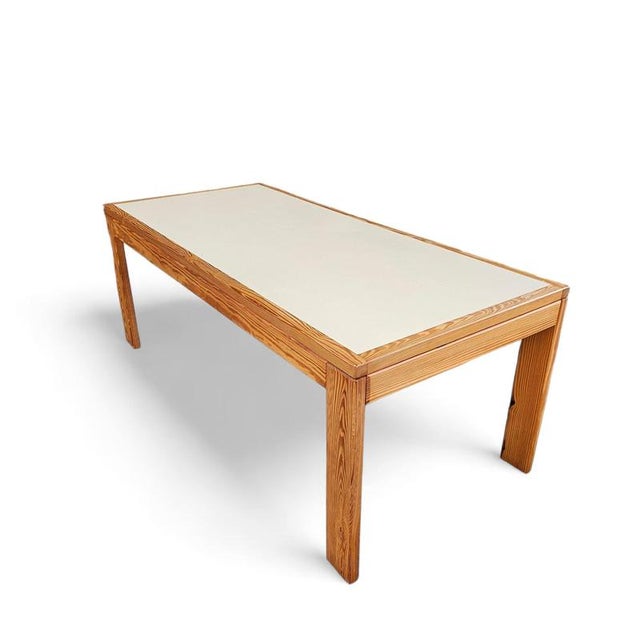 Pine Dining Table with Formica Top, 1970s For Sale - Image 10 of 12