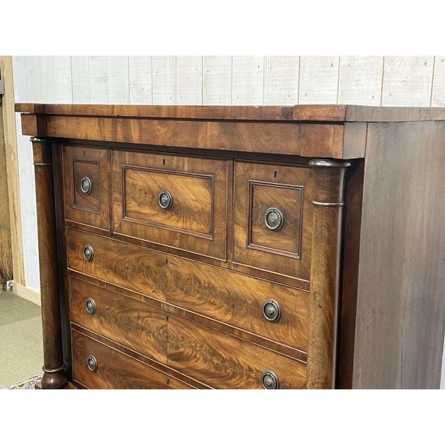 Victorian Mahogany Chest of Drawers, 19th Century For Sale - Image 11 of 18