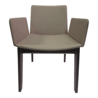 New Ava Armchair in Grey Fabric by Capdell For Sale