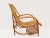 1950s Bamboo and Wicker Lounge Chair, 1950s For Sale - Image 5 of 6