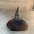 Bone 1960s Hand-Carved Indonesian Water Buffalo Horn Scoop Ornate Figural Ancestor Handle For Sale - Image 7 of 11