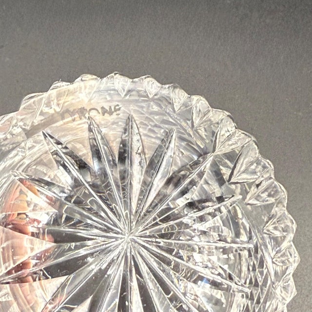 Late 20th Century Vintage Tyrone Crystal "Slieve Donard" Whiskey Tumblers (Pair) For Sale - Image 5 of 6