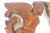 Wood Antique Carved Wood Shelf Brackets Corbels Female Ship Figurehead Large, a Pair For Sale - Image 7 of 16
